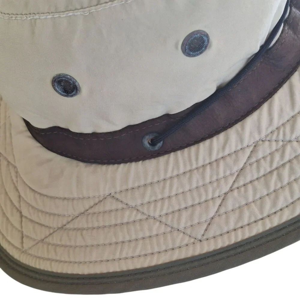 Watership Trading Co Boonie Hat Chin Strap Adult L Hiking Gardening USA Khaki - Picture 6 of 16